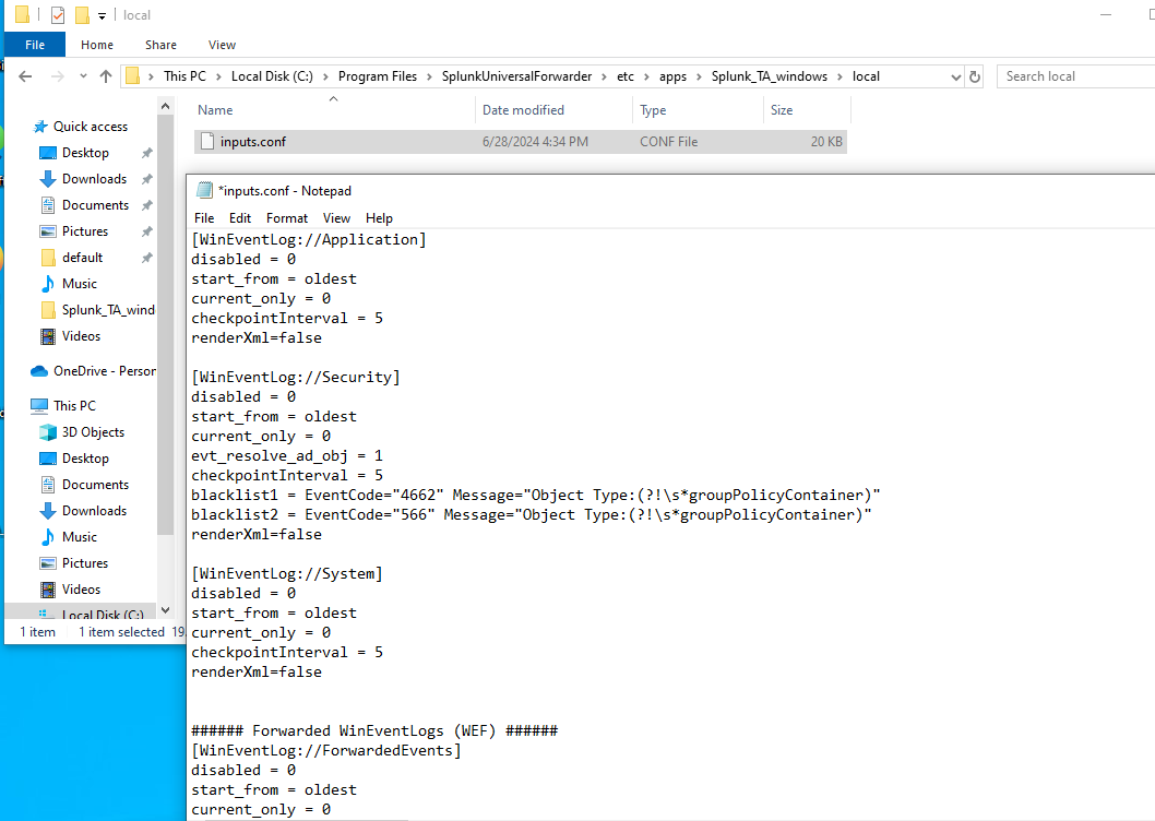 splunk app 6